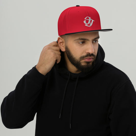 3D Puff Embroidered-Snapback Hat