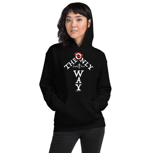 The Only Way-Rom 10:9-13 Unisex Hoodie